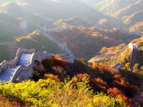 The Great Wall in Antumn